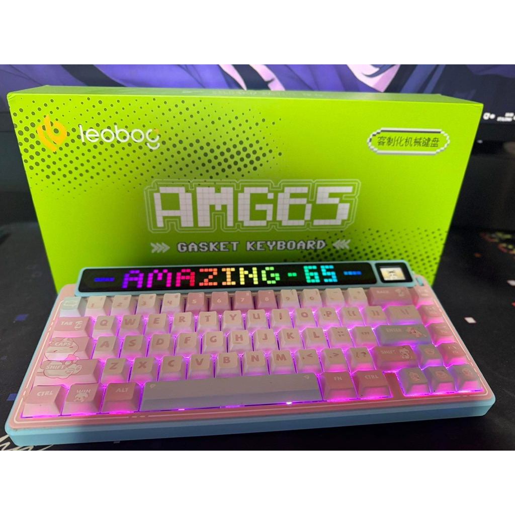 คีบอร์ด Leobog amg65 jasper switch