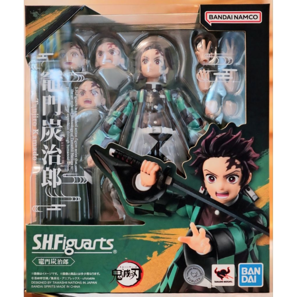 [พร้อมส่ง/มือ 1] S.H.Figuarts Tanjiro Kamado Demon Slayer: Kimetsu no Yaiba 4573102664754
