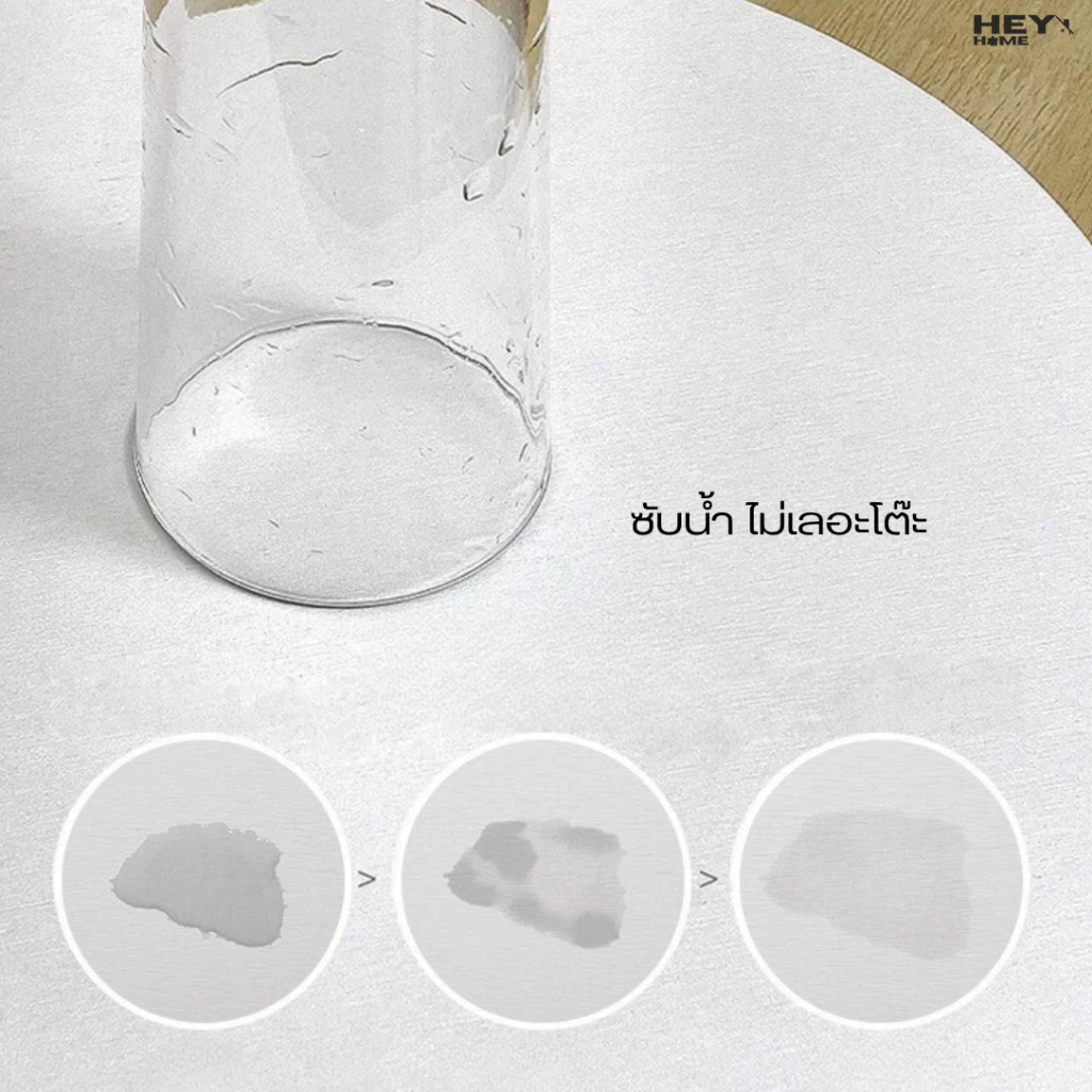 Heyhome ที่รองแก้วซับน้ำ Magic-Dry Coasters แผ่นหินรองแก้ว ดูดซับน้ำ สไตล์มินิมอล thumbnail 5