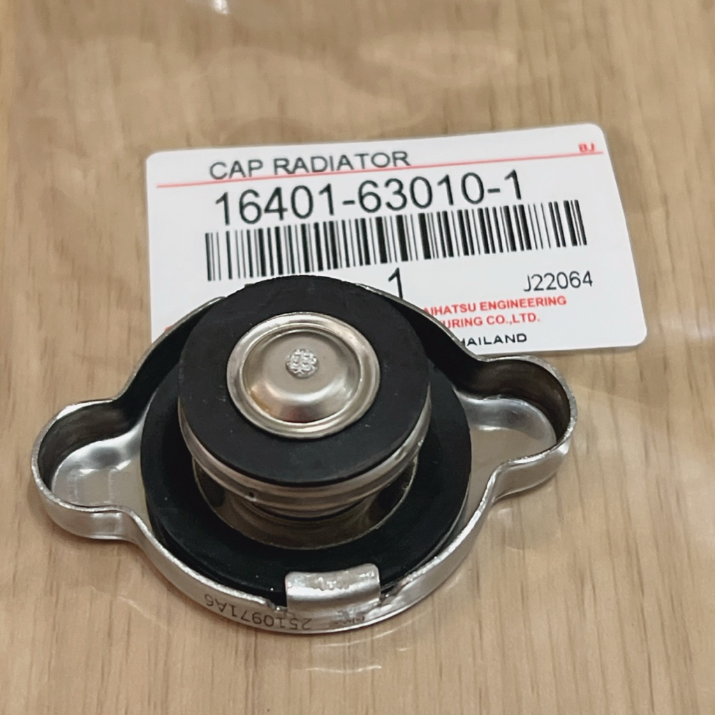 ฝาหม้อน้ำ จุกใหญ่ CAP RADIATOR TOYOTA รหัส #16401-63010-1 สินค้าตรงปก100%