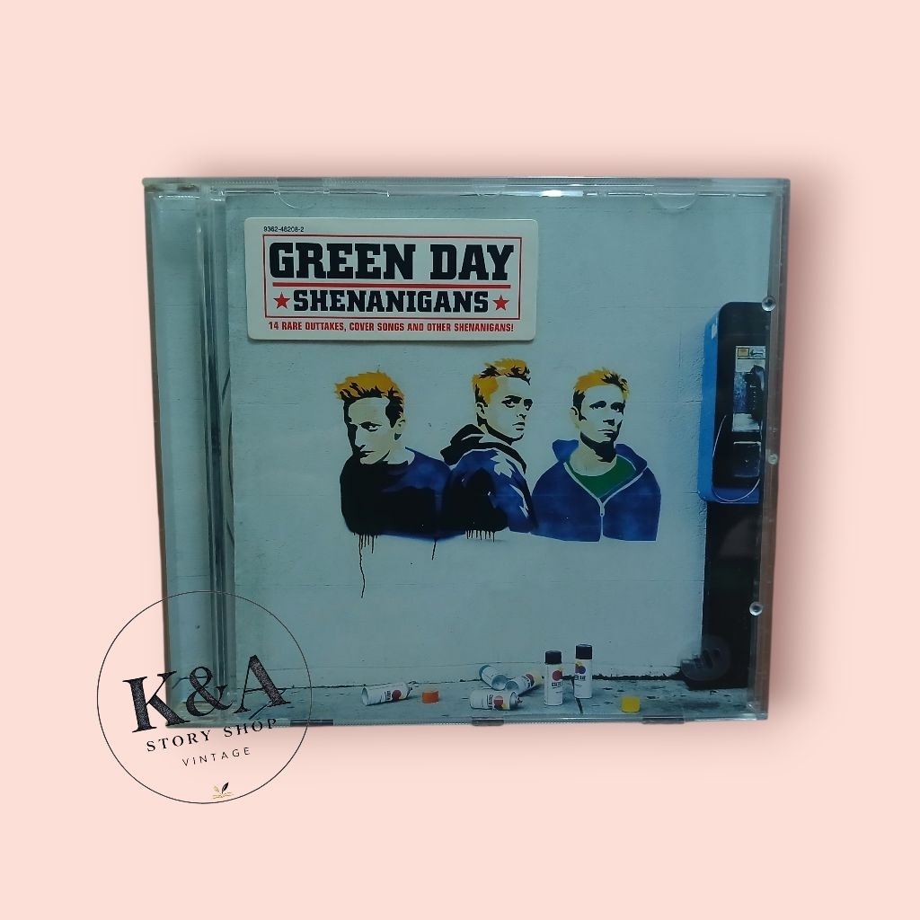 CD Green​Day ซีดี GREEN DAY อัลบั้ม Shenanigans