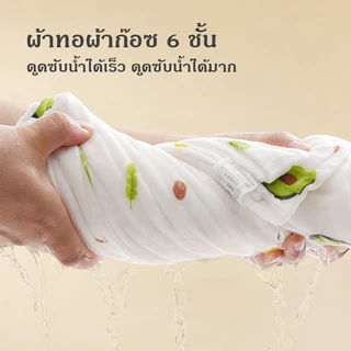 ผ้าเช็ดหน้าเด็ก 5 ผืน ผ้าเช็ดหน้าสาลู แบบหนา 25*25ซม. ลายน่ารัก ผ้านุ่ม ซับน้ำดี ไม่ระคายเคืองผิว