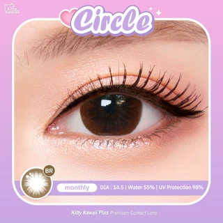 Kitty Kawaii Contact Lens : Circle - คอนแทคเลนส์รายเดือนคิตตี้ คาวาอิ พัส (VIAL)