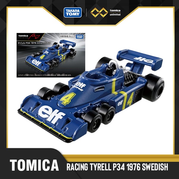 Takara Tomy Tomica Premium Racing Tyrell P34 1976 Swedish