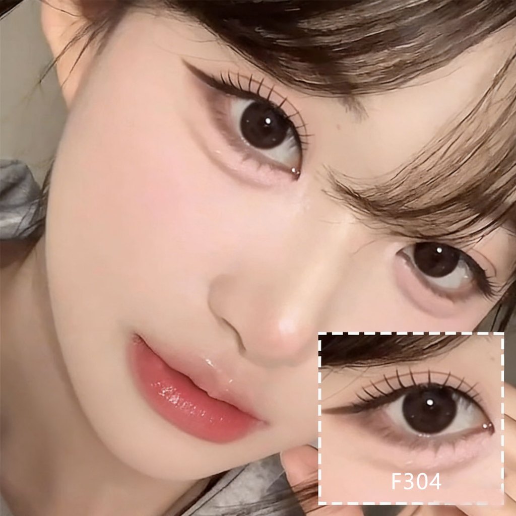 POPO.LASH【ขนตาไอดอลขึ้นกล้อง】 ขนตาปลอมลุคสาวเกาหลี สไตล์เกิร์ลกรุ๊ป  แกนดำ ขนตานุ่ม เด้งเรียงเส้นชัดF304 - รูปที่ 5