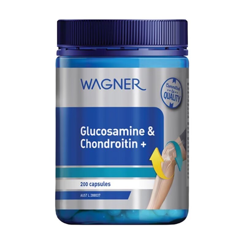 Wagner Glucosamine & Chondrotin 200 แคปซูล EXP;2028-ร้านขายยาที่ปกป้องสุขภาพ