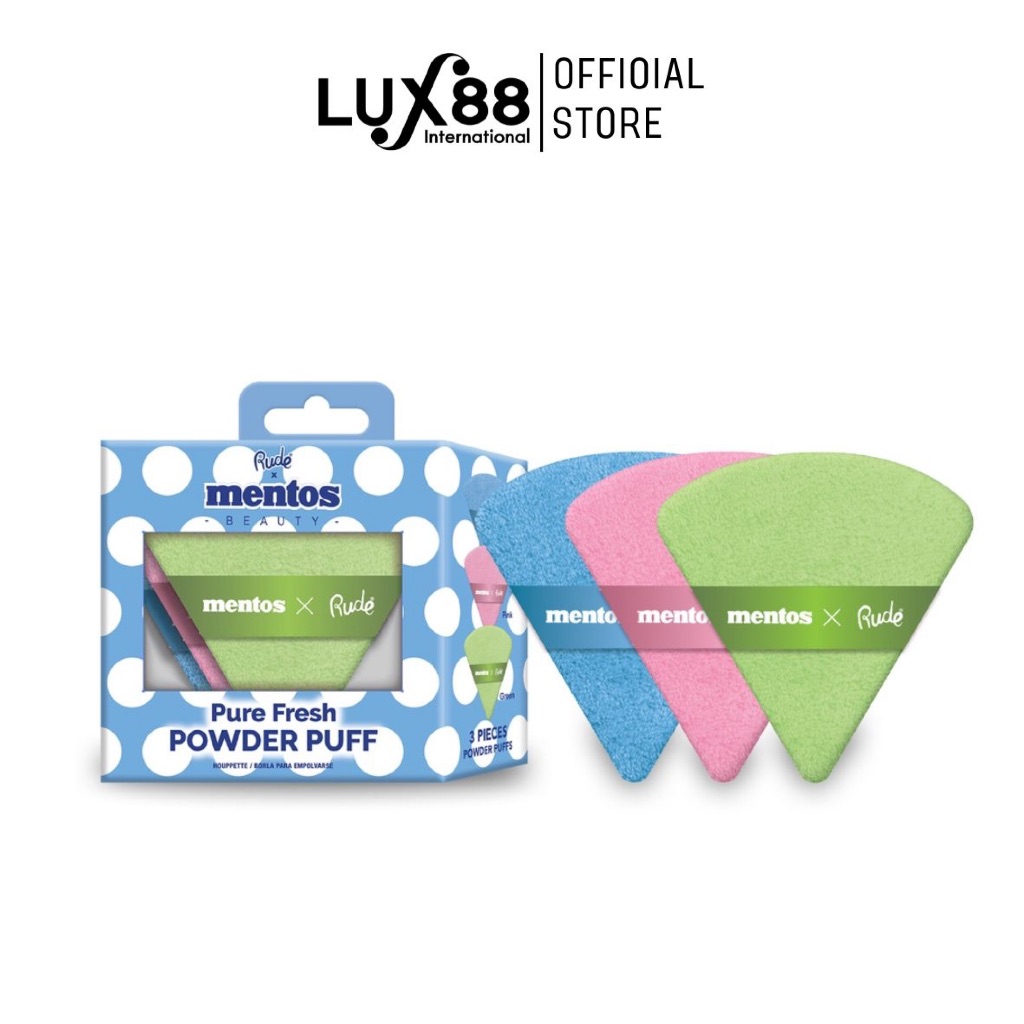 ใหม่ Mentos Pure Fresh Powder Puff MentosxRude