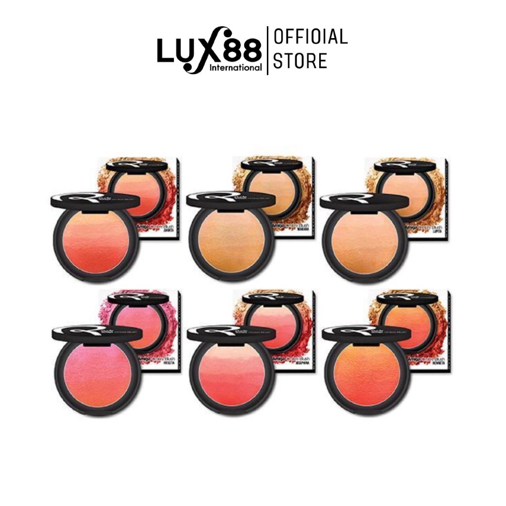 Rude Amiga Ombre Blush บลัชออนสีสดใสไล่สี