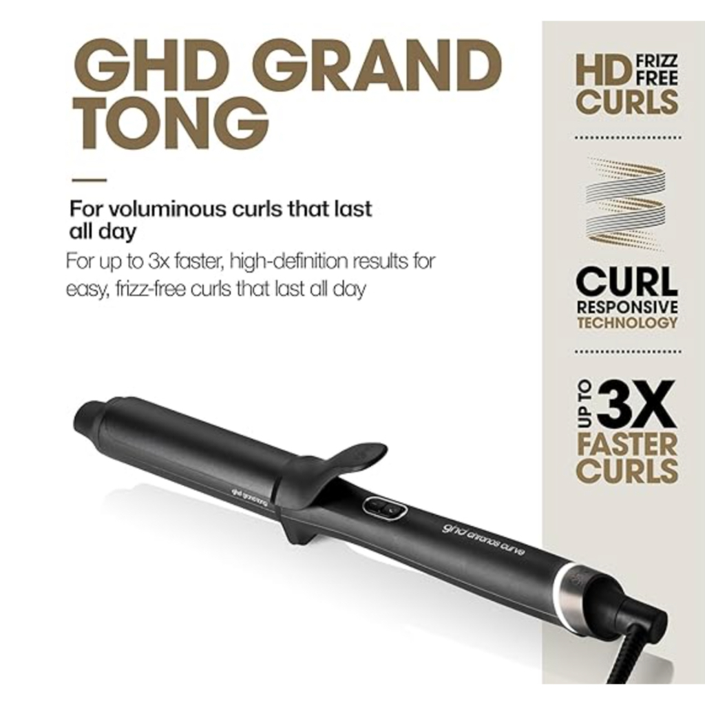 [เก็บ code ลดเพิ่ม 2000]เครื่องม้วนผม GHD Chronos Curve Grand Curling Tong (32mm)*Upgrade