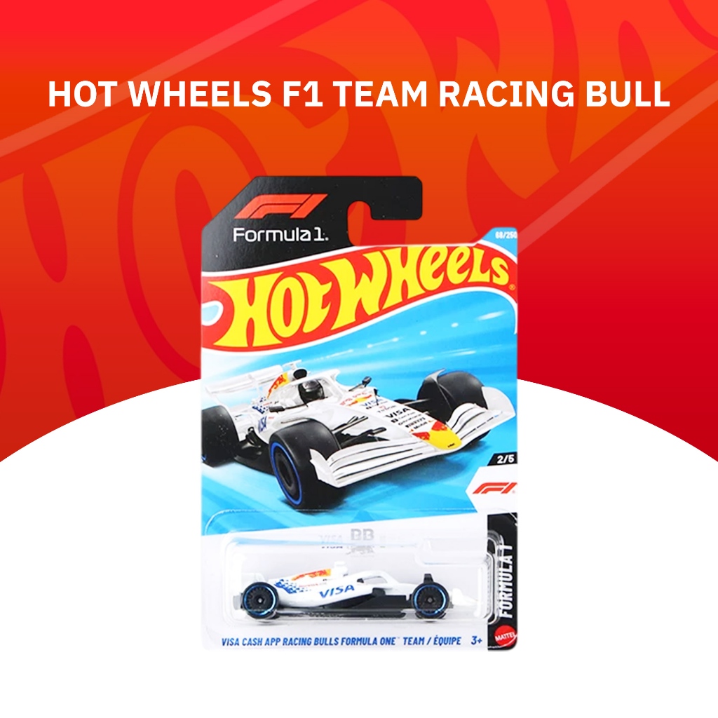 Hot Wheels Cash App Racing Bulls F1 Team ฮ็อตวีลส์ Basic Car