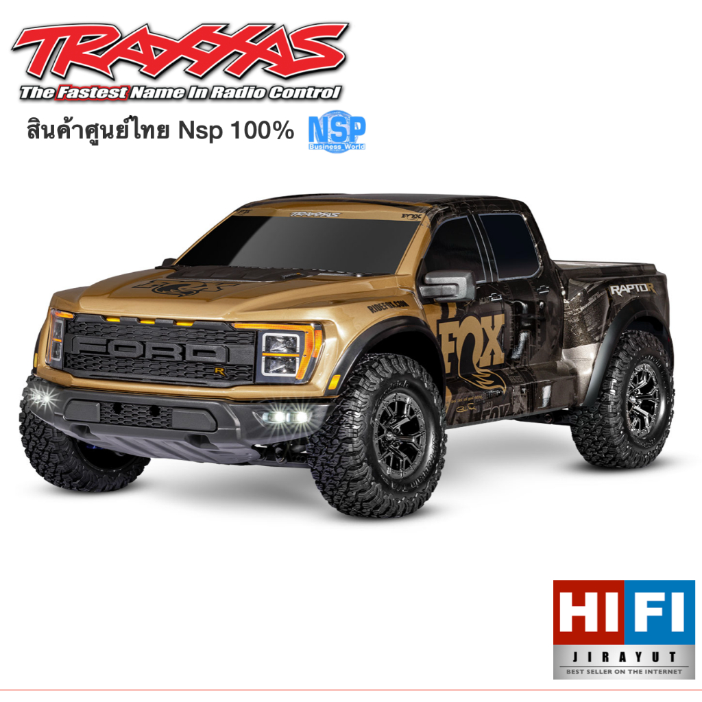 Traxxas Ford Raptor R 4X4 Ultimate 101177-4 แท้ 100% ประกันศูนย์ไทย 🇹🇭 Nsp