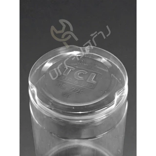 (ยกลัง1000ใบ) ปลาคราฟ แก้วน้ำเรียบใส 22 ออนซ์ ปาก 95 แก้วพลาสติก มี มอก.