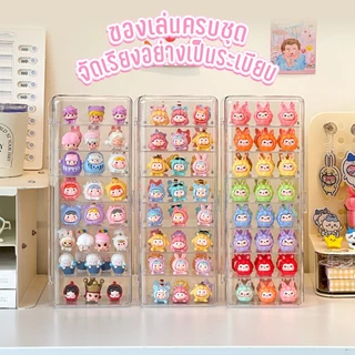 8 ชั้น กล่องใส่โมเดล ตู้ใส่โมเดล กล่องใส่ตุ๊กตา กันตก กันฝุ่น สีไปร่งใส ฝาปิดแม่เหล็ก ประหยัดพื้นที่ พลาสติกอย่างดี