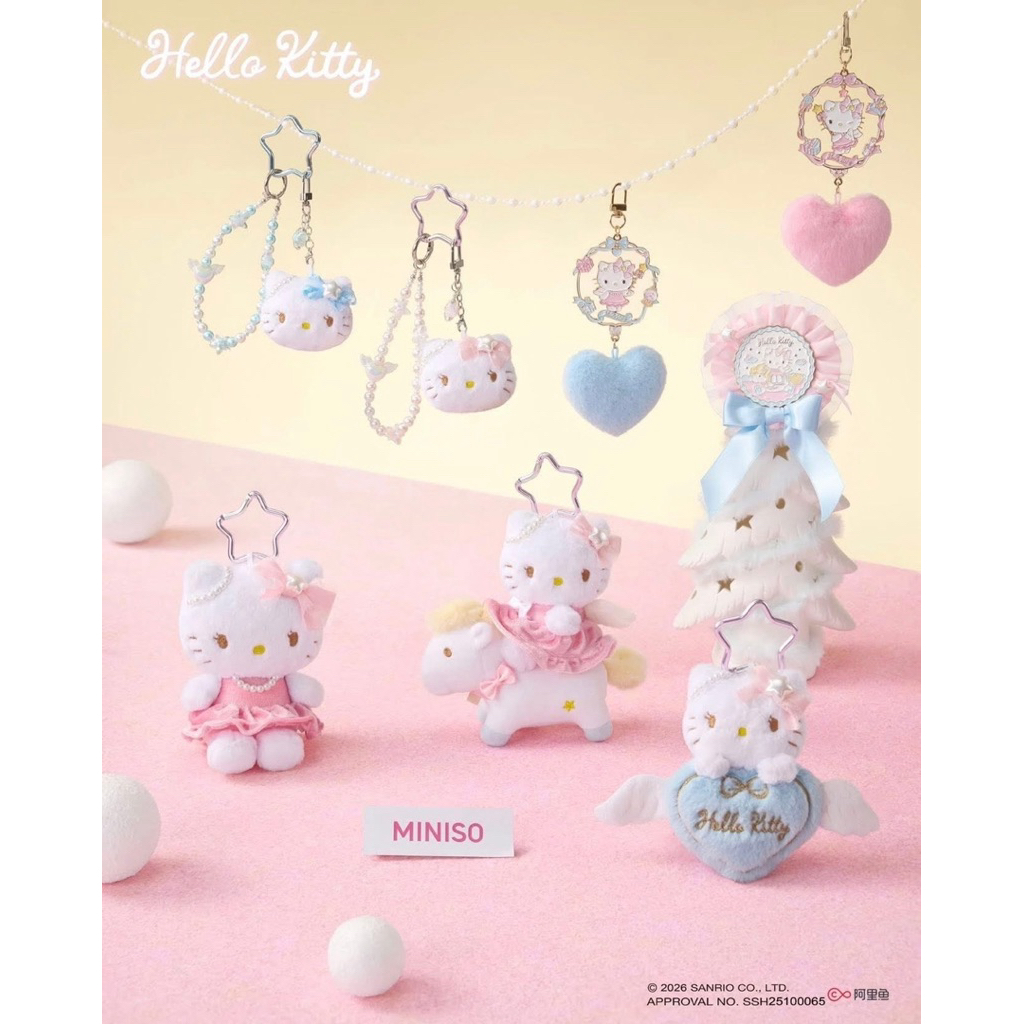 Miniso X Hello Kitty Little Pony Series แท้💯%