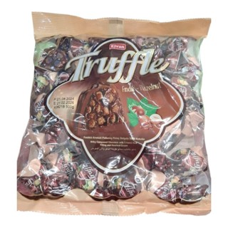 Elvan Truffle Findik-Hazelnutช็อกโกแลตนำเข้า 500g(มี32ชิ้น)E…