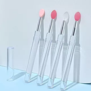 BRUSH-LIPBALM🌈 แปรงซิลิโคลนเบลนด์ลิป เกลี่ยคอนซีลเลอร์ ขนาดพกพา ซิลิโคนนุ่มพิเศษ แปรงแต่งหน้าลิปนุ่มแบบใช้ซ้ําได้🌈