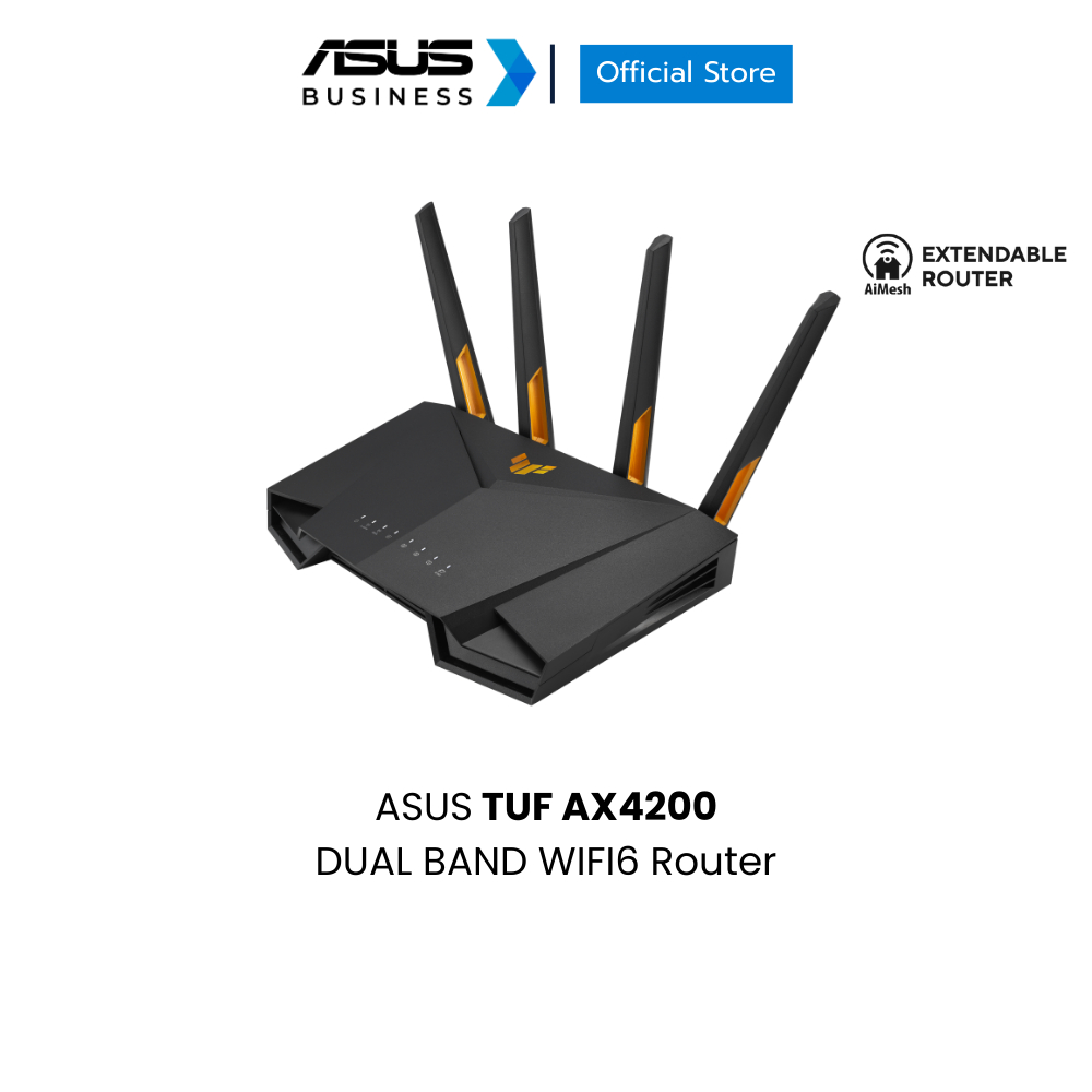 ASUS TUF GAMING AX4200 DUAL BAND WIFI6 ROUTER