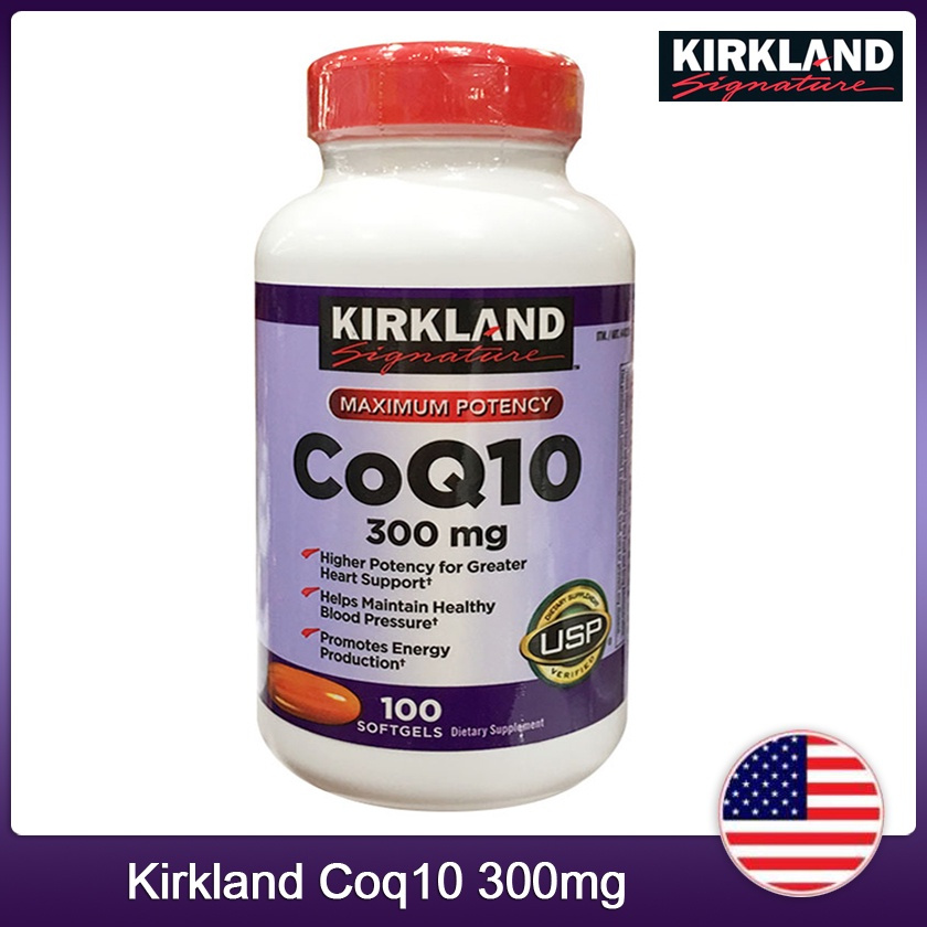 (Exp.06/2027)Kirkland CoQ10 300 mg 100 softgels