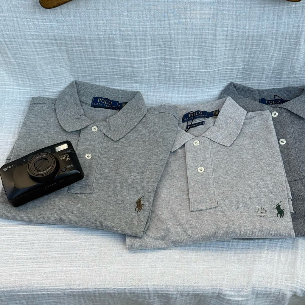 RL Custom Slim Fit Basic Mesh Shirt 📹