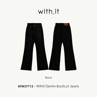 Withit Denim Bootcut Jeans กางเกงยีนส์บูทคัท - BTW37712