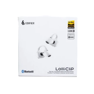🇹🇭ประกันศูนย์ไทย Edifier Lolliclip หูฟังไร้สาย ทรง Open-ear ตัดเสียงรบกวน ANC ต่อ 2 อุปกรณ์ได้ ไมค์ 6 ตัว AI