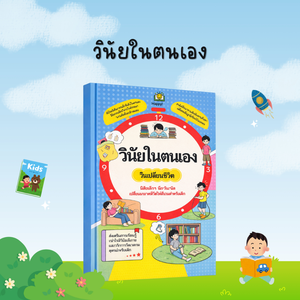 วินัยในตนเอง: สร้างนิสัยที่ดี เสริมทักษะชีวิต ให้เด็กเติบโตอย่างมีเป้าหมาย - B19