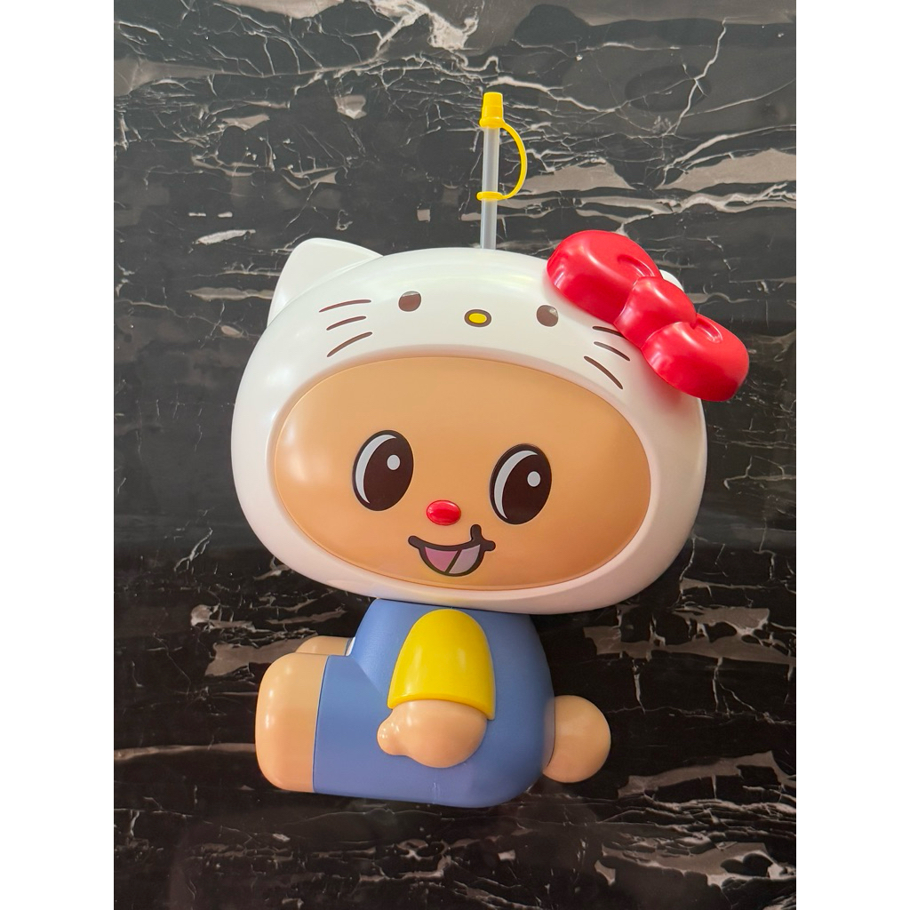 [สินค้าพรีเมี่ยม 7-11 พร้อมส่ง ใหม่ล่าสุด] กระบอกน้ำออมสินหมีเนย 22 Oz