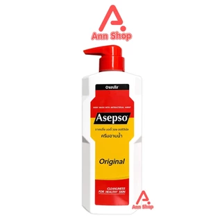 Asepso Body Wash Original อาเซปโซ ครีมอาบน้ำ สบู่เหลว 500 มล [2 ขวด สีแดง] HH 4102
