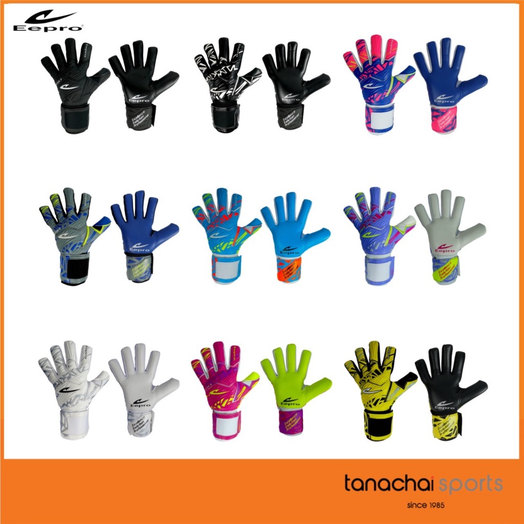 Eepro รุ่น EG10C6 ‘EEPROLATOR E’ ถุงมือผู้รักษาประตู ไม่มีฟิงเกอร์เซฟ