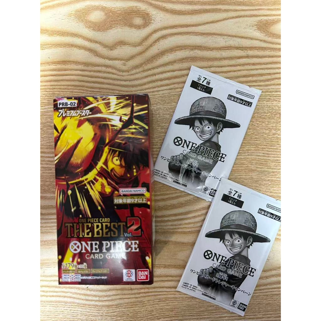 【Directly Japan】 [With promo] Official unopened box 0NE PIECE Card Game Premium Booster Pack THE BES