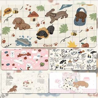 แผ่นรองเม้าส์ 80x30x3 ซม. แผ่นรองเม้าส์ลายการ์ตูน Mouse Pad แผ่นรองเมาส์ ที่รองเมาส์