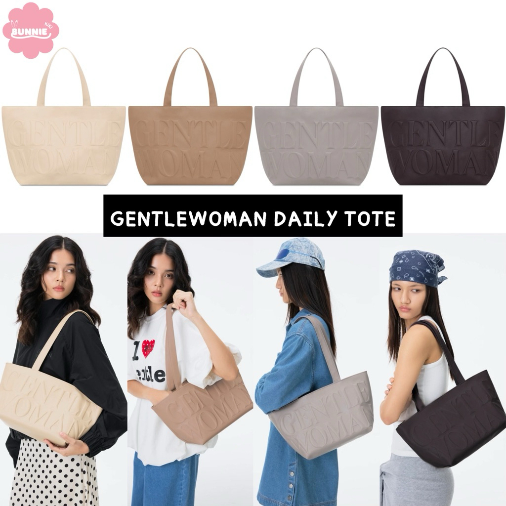 [พร้อมส่ง] กระเป๋า GENTLEWOMAN - DAILY TOTE / SHOULDER BAG มีถุงผ้าทุกใบ🧤 มือ1 ของแท้(ใช้โค้ดลด20%)
