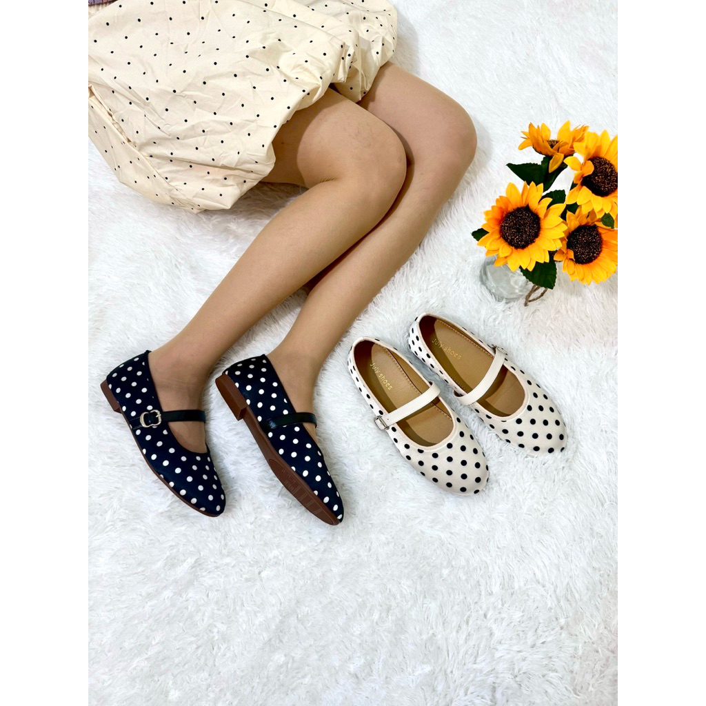 รองเท้าjuly shoes รุ่น polkadot 835-5