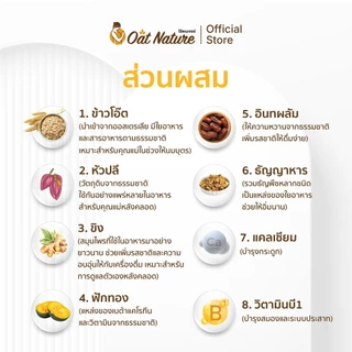 โปรข้าวโอ๊ต 4 กล่อง แถม 2 กล่อง เครื่องดื่มข้าวโอ๊ตและธัญพืช ตรา Oat Nature เครื่องดื่มสำหรับคุณแม่ให้นม