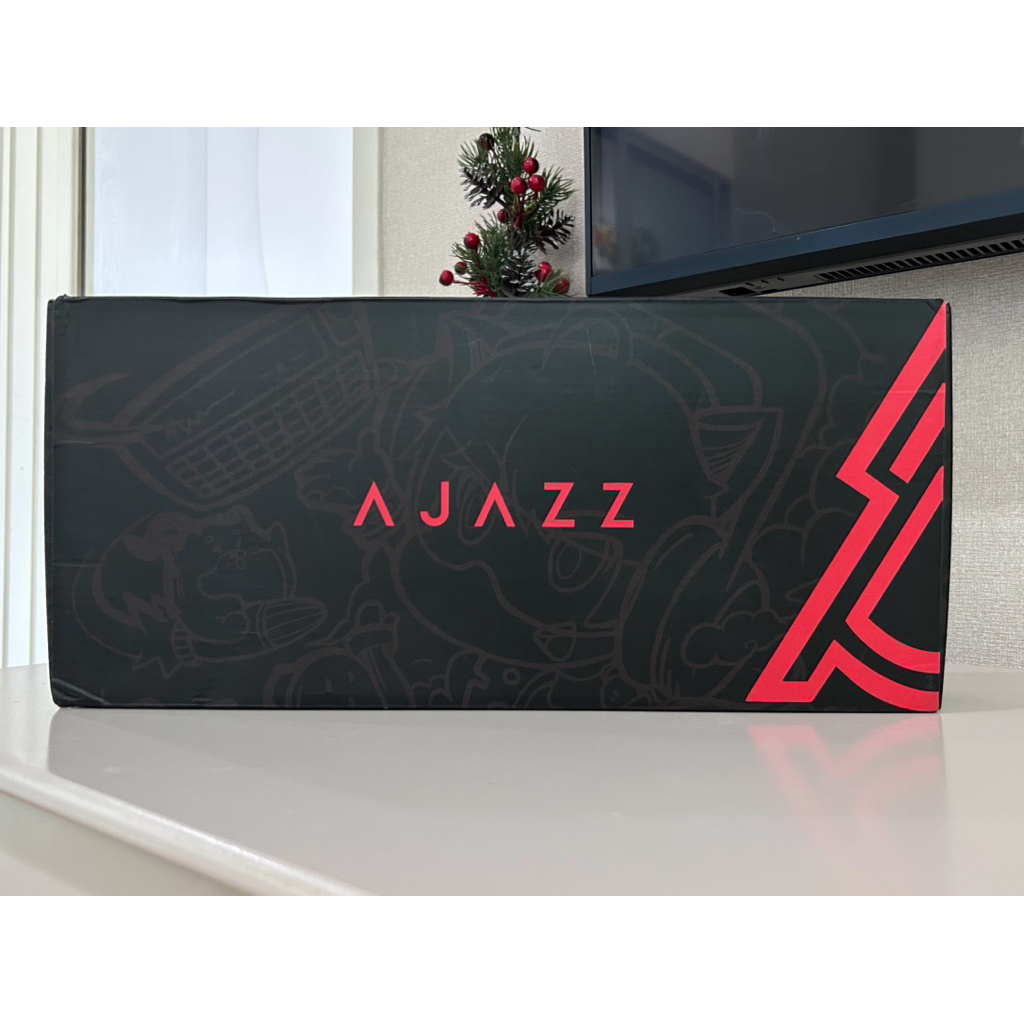[ส่งต่อมือ1] ไม่เคยใช้ แค่กล่องยับ AJAZZ WIRELESS/BLUETOOTH KEYBOARD (คีย์บอร์ด) AK872 STARRY NIGHT