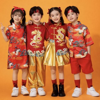 ชุดจีนโบราณเด็ก ชุดจีนฮันฟู ชุดจีนโบราณเด็กผู้หญิงและเด็กผู้…