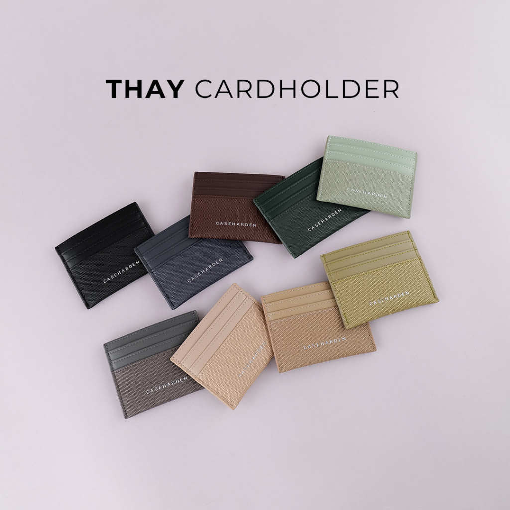 (ใส่โค้ด:15XTRA2Xลด43.-) Thay Cardholder การ์ดโฮลเดอร์ ที่ใส่บัตรขนาดพกพา