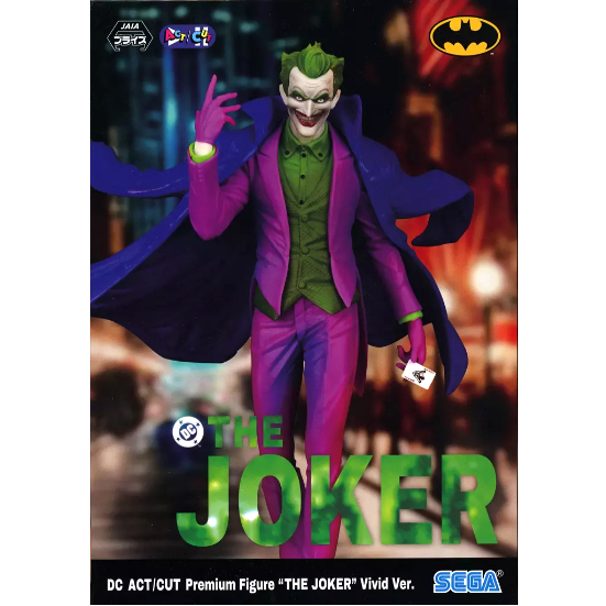 พร้อมส่ง* DC Comics Joker Act/Cut Premium Figure Joker Vivid Ver. ของแท้จากญี่ปุ่น
