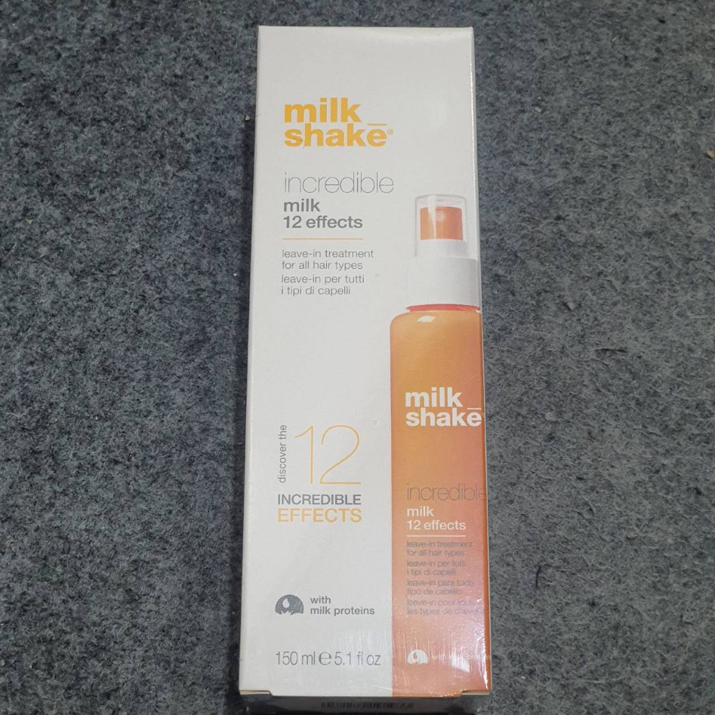 Milk Shake Incredible Milk 55 / 150ml อาหารผมแบบไม่ต้องล้างออก ช่วยซ่อมแซมผมแห้งเสีย
