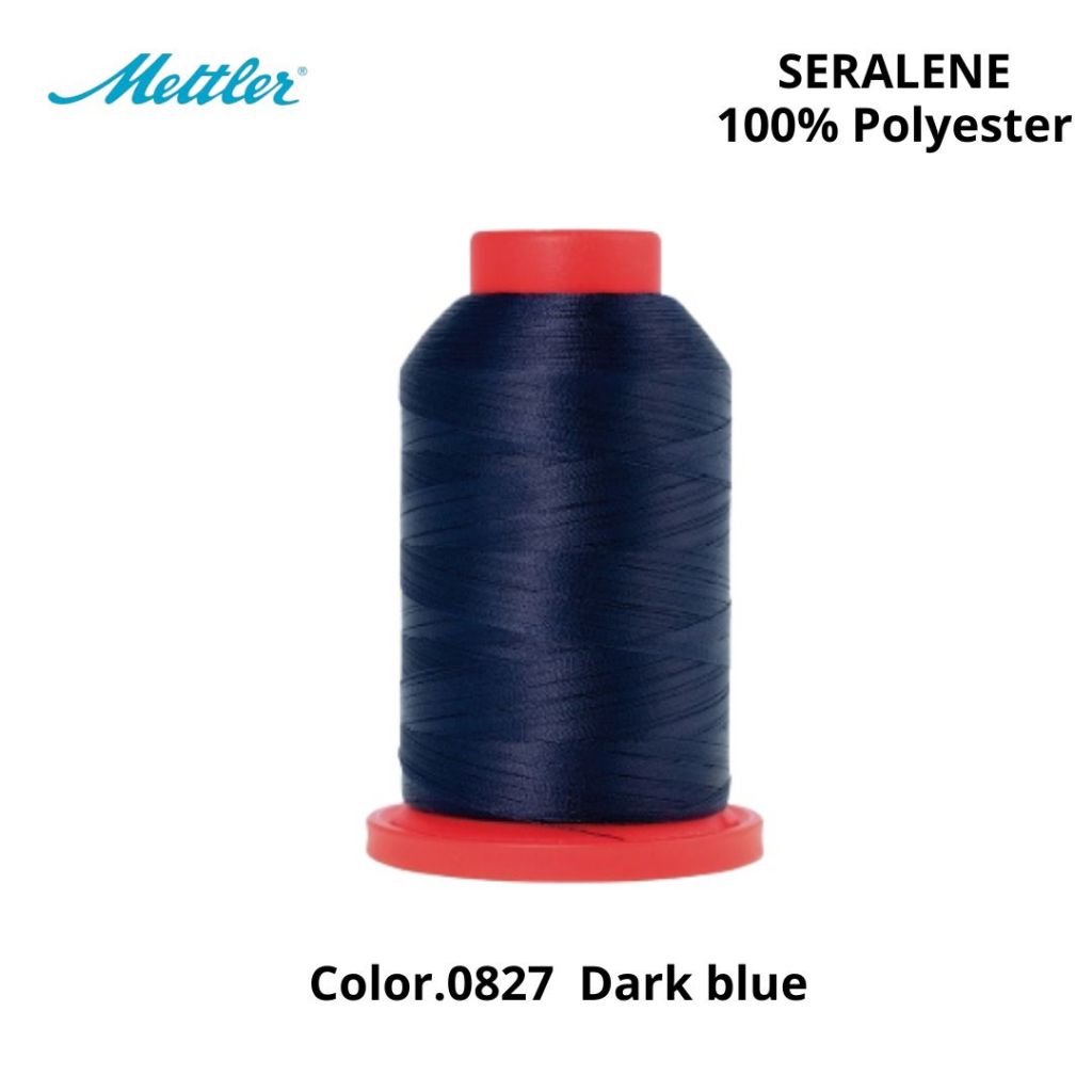 Mettler SERALENE ด้ายเย็บผ้า/ด้ายโพ้ง เส้นเล็กพิเศษ จากเยอรมัน เย็บลื่น เหมาะผ้าบาง ตะเข็บเนียนละเอียด | OEKO-TEX
