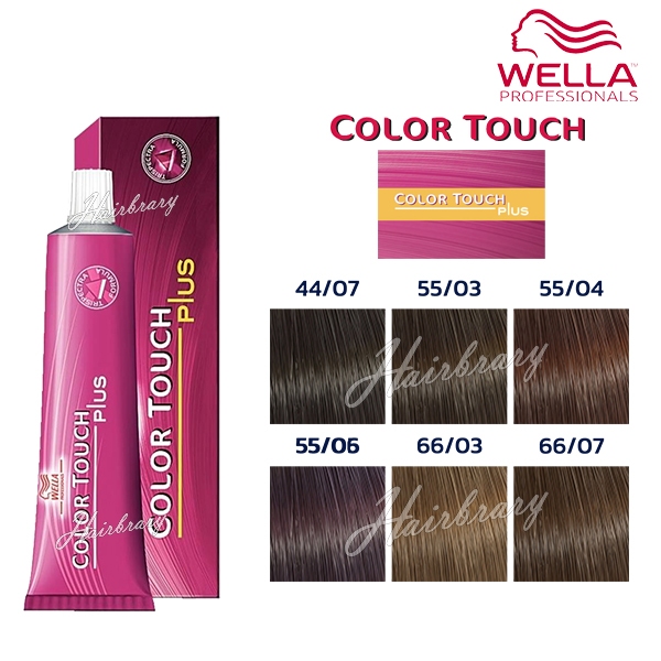 *Color Touch Plus+* เวลล่า โปรเฟสชั่นแนล คัลเลอร์ทัชพลัส Wella Professionals Color Touch Plus 60g. ค