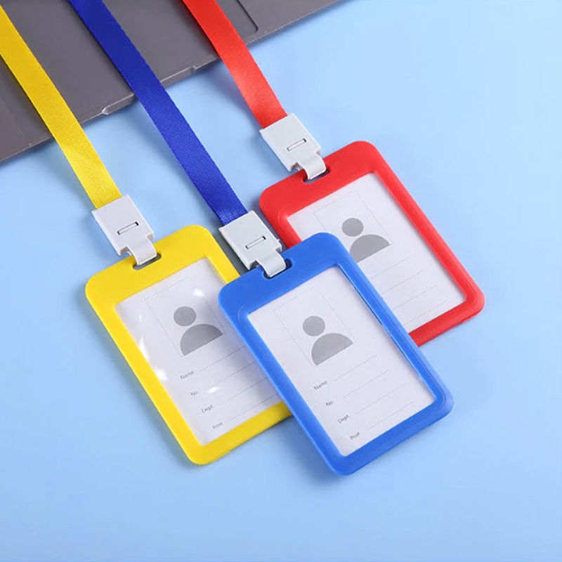 ป้ายห้อยบัตร+สายคล้องคอ บัตรนักเรียน ห้อยบัตรพนักงาน วัสดุที่เป็นมิตรกับสิ่งแวดล้อม ฝีมือดี มีหลายสีให้เลือก - รูปที่ 6