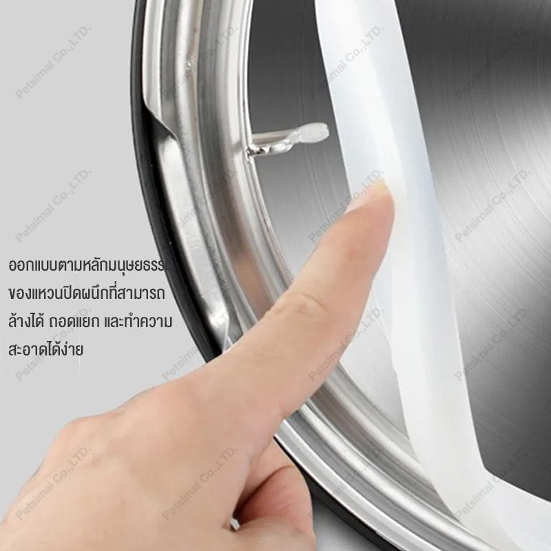 หม้อหุงข้าวอัจฉริยะ 6L 1000w หม้อหุงข้าว หม้อหุงข้าวอเนกประสงค์ หม้อหุงข้าวดิจิตอล ที่ตักข้าว Rice Cooker รับประกัน 5 ปี - รูปที่ 6