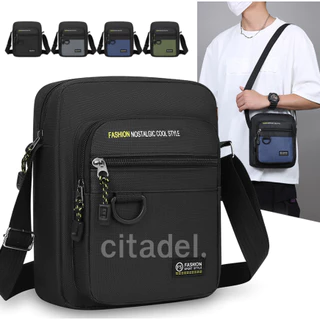 CITADEL กระเป๋าสะพายไหล่สำหรับผู้ชาย ฟังก์ชัน 4 ช่อง ซิป พกพาสะดวก พร้อมส่งในไทย มีบริการส่งด่วน Z-036