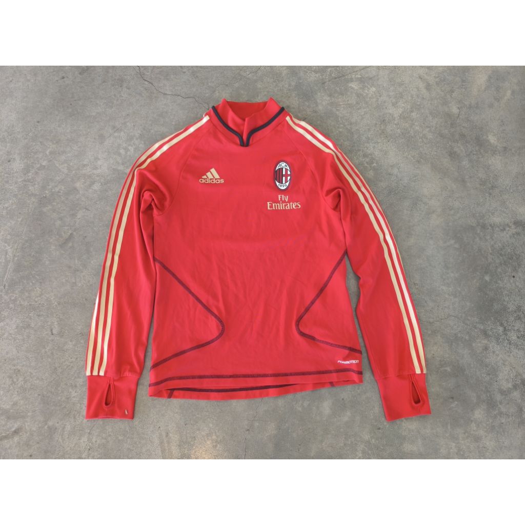 Ac milan player long sleeve เสื้อบอลแท้