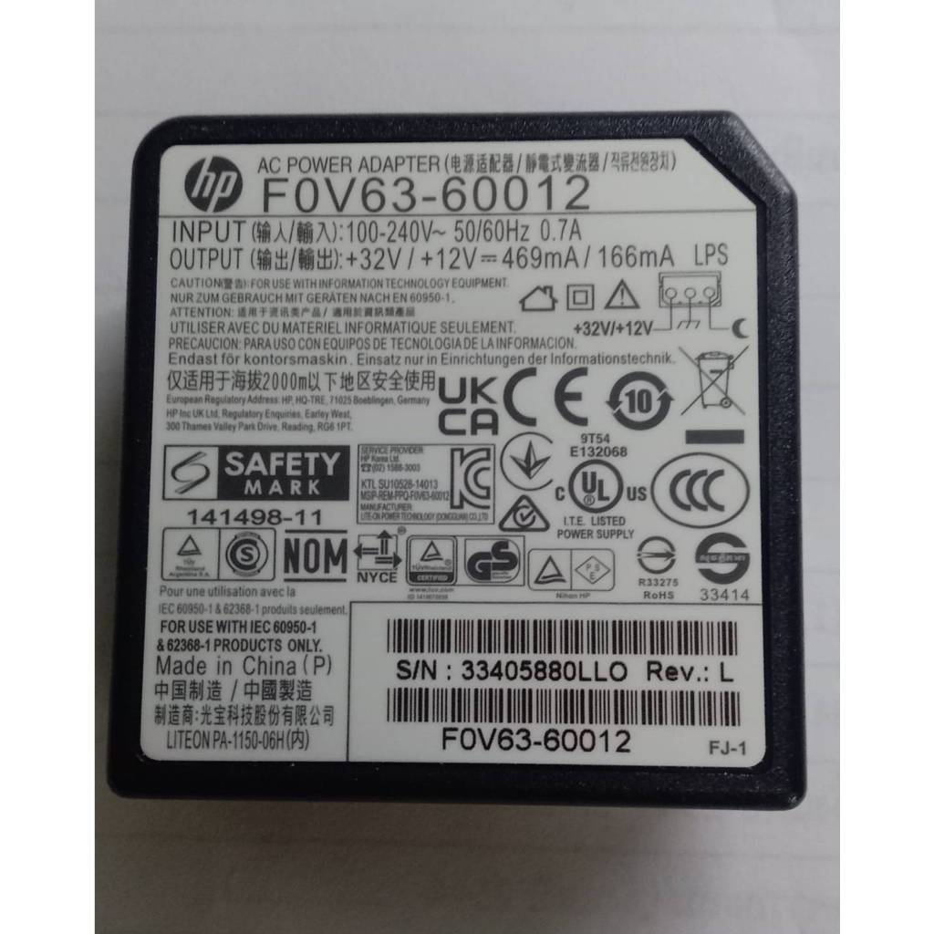 อแดปเตอร์ Adaptor Printer HP Smart Tank 500 510 515 615, Power Supply ของแท้มือ2 (F0V63-60012) ทดสอบ