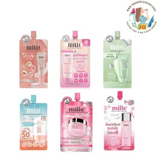 (1ซอง)ครีมซอง Milleมิลเล่SunscreenPrimerWhieningกันแดดไพรเมอ…