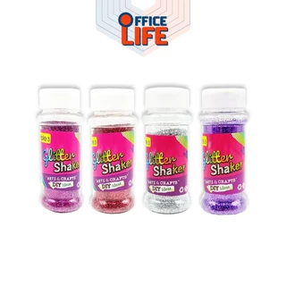 Triple3 (ทริปเปิ้ลทรี) Glitter Shaker กากเพชร กากเพชรตกแต่ง กากเพชรแบบขวด มีให้เลือก 11 เฉดสี ปริมาณ 80g ( 1 ขวด )