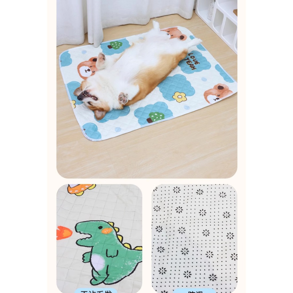 👑COD👑แผ่นรองนอนเด็ก แผ่นรองกันเปื้อน รองฉี่ กันน้ำ ผ้ารองเปลี่ยนผ้าอ้อม ผ้าปูรองนอน ใช้ซ้ำได้ ผ้ารองฉี่ แผ่นรองฉี่เด็ก - รูปที่ 6