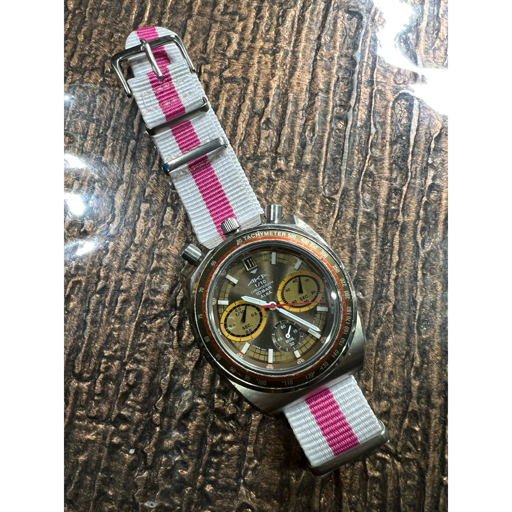 มดแดงที่ว่าหายาก นี้ดีกว่า มดน้ำตาล classic alba aka bullhead หายากยุค 80 สภาพสวย Citizen bullhead